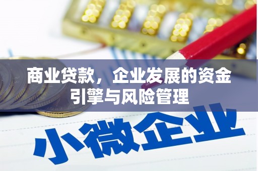 黄江商业贷款，企业发展的资金引擎与风险管理