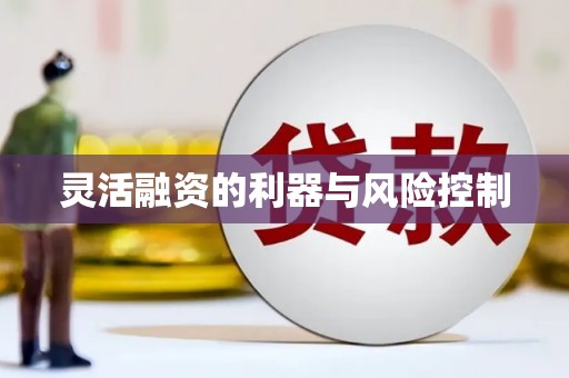 黄江灵活融资的利器与风险控制