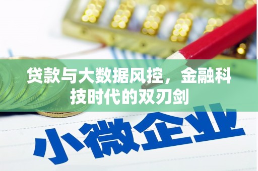 黄江贷款与大数据风控，金融科技时代的双刃剑