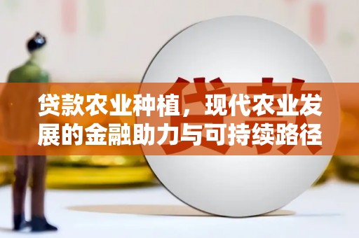 黄江贷款农业种植，现代农业发展的金融助力与可持续路径